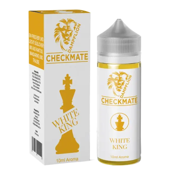 Dampflion Checkmate - White King 10ml Longfill Aroma