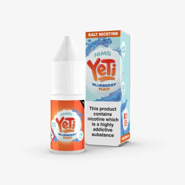 Yeti Salt - Blueberry Peach - 10ml Nikotinsalz 10mg