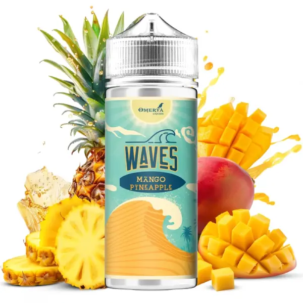 Omerta – Waves Mango Pineapple – 80ml Shortfill