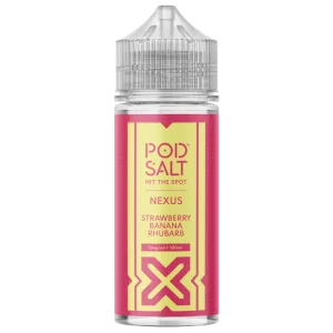 Podsalt Nexus Strawberry Banana Rhubarb - 100ml Shortfill