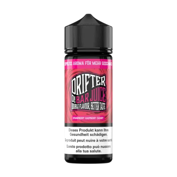 Drifter Bar Juice - Strawberry Raspberry Cherry - 100 ml - Shortfill