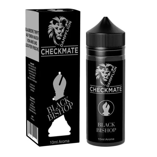Dampflion Checkmate - Black Bishop 10ml Longfill Aroma