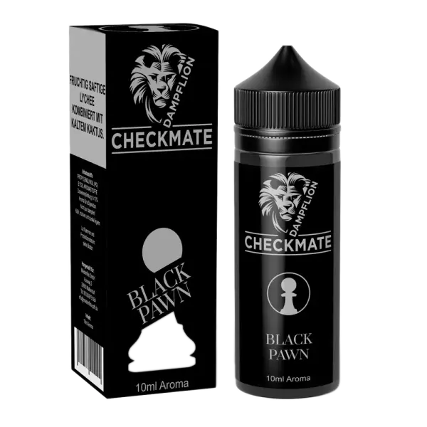 Dampflion Checkmate - Black Pawn 10ml Longfill Aroma
