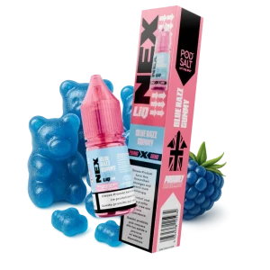 Pod Salt Nexliq - Blue Razz Gummy - NicSalt