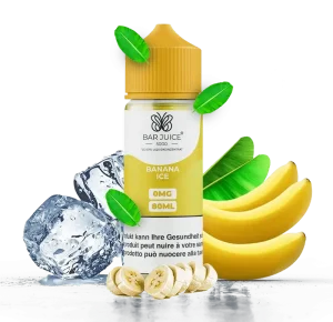 Bar Juice - Banana Ice – 80ml Shortfill