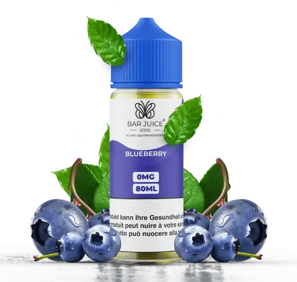 Bar Juice - Blueberry – 80ml Shortfill