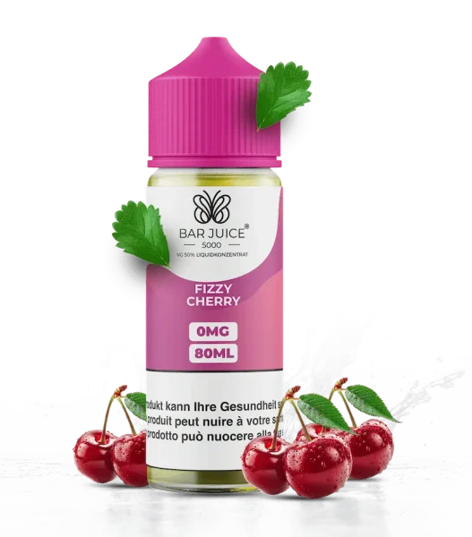 Bar Juice - Fizzy Cherry - 80ml Shortfill