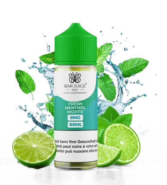 Bar Juice - Fresh Menthol Mojito - 80ml Shortfill