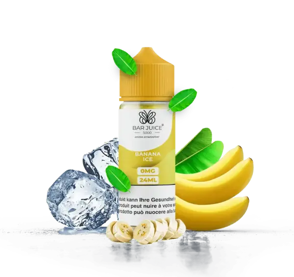 Bar Juice - Banana Ice 24ml Longfill Aroma