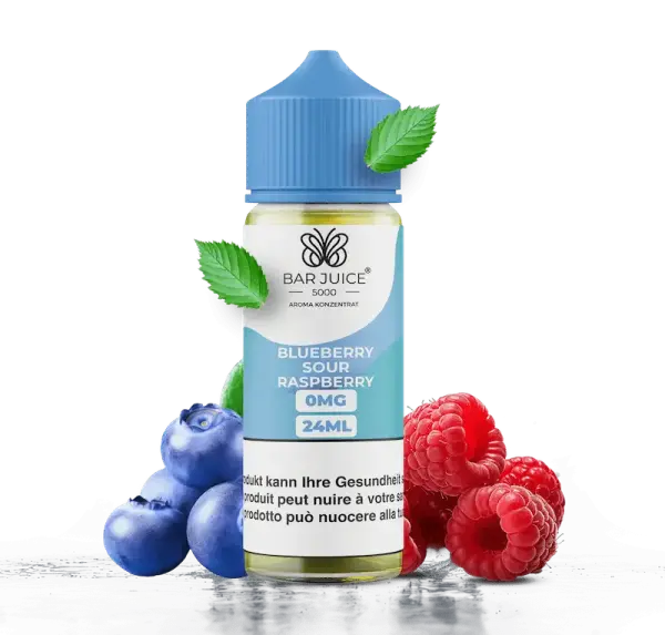 Bar Juice - Blueberry Sour Raspberry 24ml Longfill Aroma