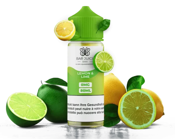 Bar Juice - Lemon & Lime - 80ml Shortfill