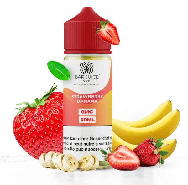 Bar Juice - Strawberry Banana - 80ml Shortfill