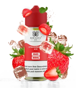 Bar Juice - Strawberry Ice - 80ml Shortfill