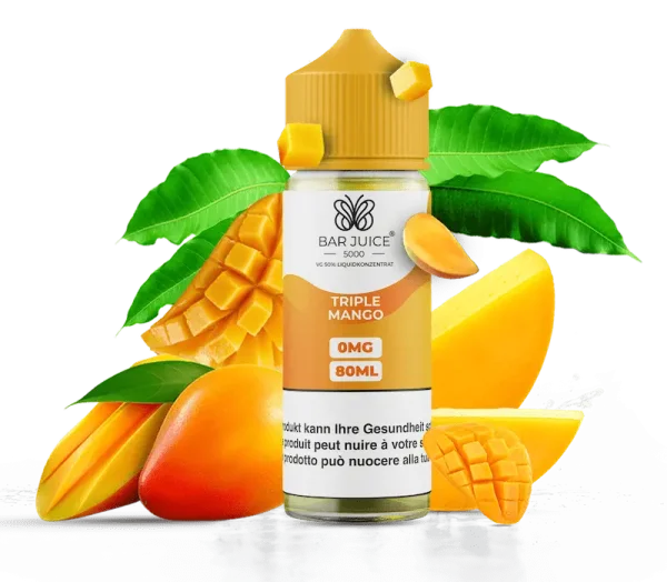 Bar Juice - Triple Mango - 80ml Shortfill