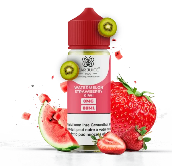 Bar Juice - Watermelon Strawberry Kiwi - 80ml Shortfill