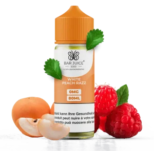 Bar Juice - White Peach Razz - 80ml Shortfill