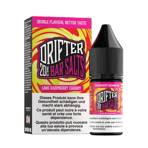 Drifter Bar Salts -  ⁠Lime Raspberry Cherry - 10ml