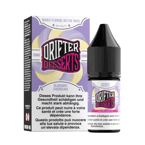 Drifter Bar Salts - Blueberry Cheesecake - 10ml
