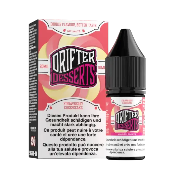 Drifter Bar Salts - Strawberry Cheesecake - 10ml