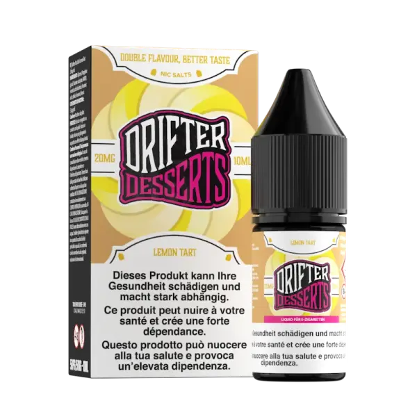 Drifter Bar Salts - Lemon Tart - 10ml