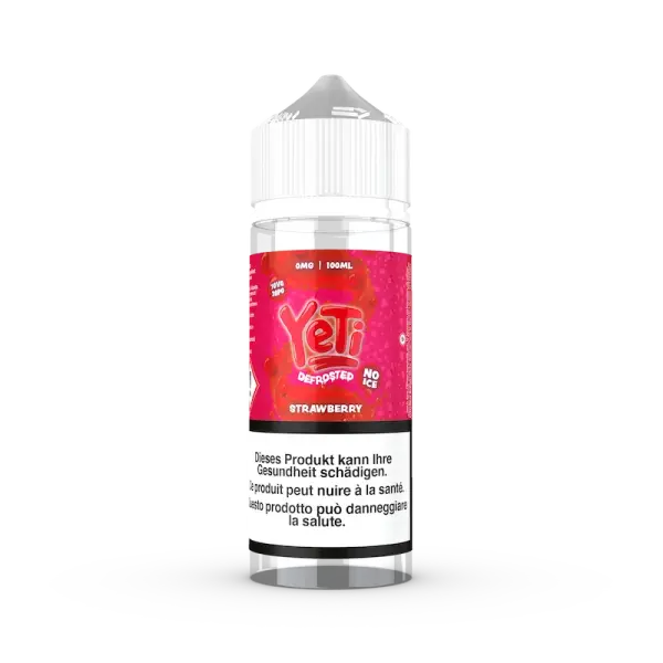 Yeti Defrosted Strawberry - 100ml Shortfill