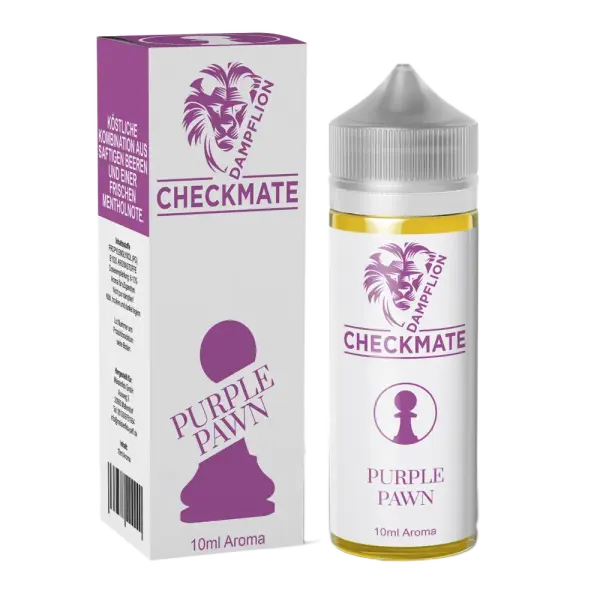 Dampflion Checkmate - Purple Pawn - 10ml Longfill Aroma