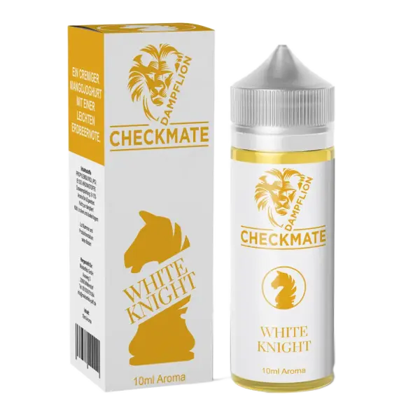 Dampflion Checkmate - White Knight Rework 10ml Longfill Aroma