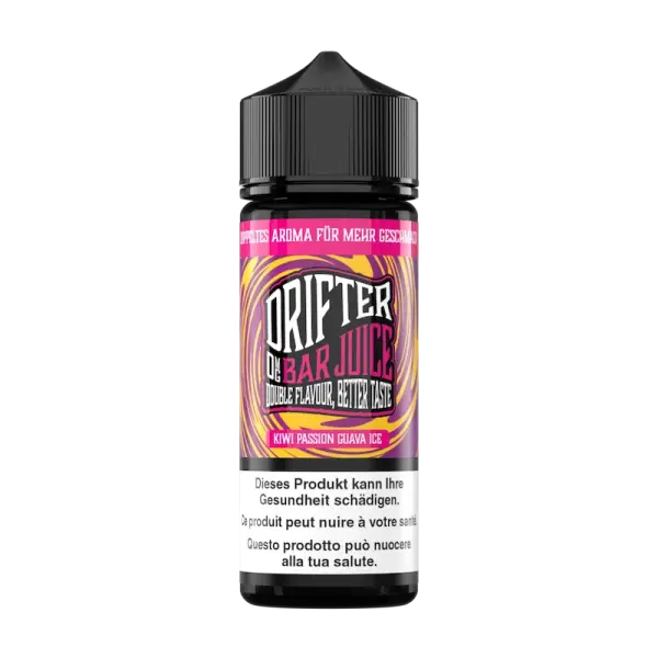 Drifter Bar Juice - Kiwi Passion Guava Ice 100 ml - Shortfill