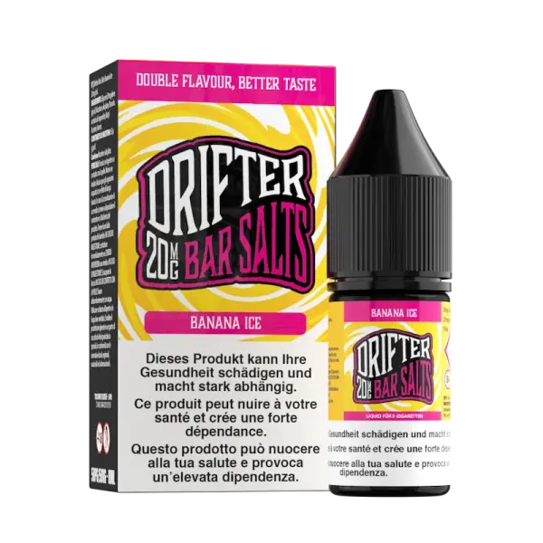 Drifter Bar Salts - Banana Ice - 10ml