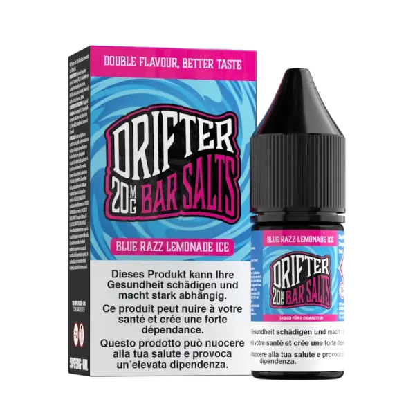 Drifter Bar Salts - Blue Razz Lemonade Ice - 10ml