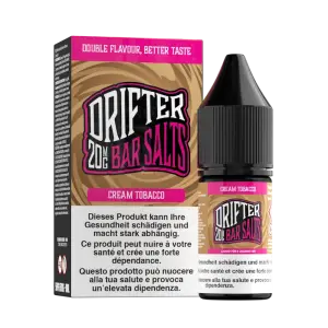 Drifter Bar Salts - Cream Tobacco - 10ml