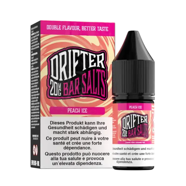 Drifter Bar Salts - Peach Ice - 10ml