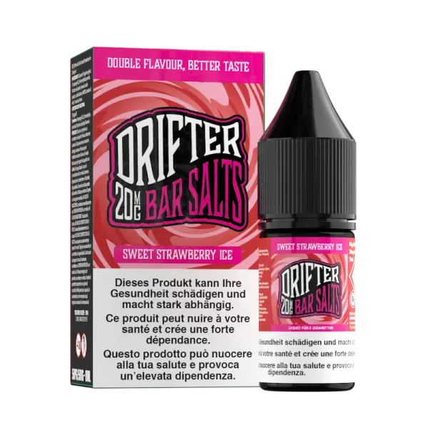 Drifter Bar Salts - Sweet Strawberry Ice - 10ml