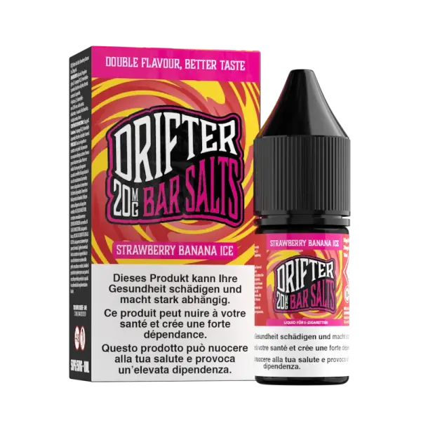 Drifter Bar Salts - Strawberry Banana Ice - 10ml