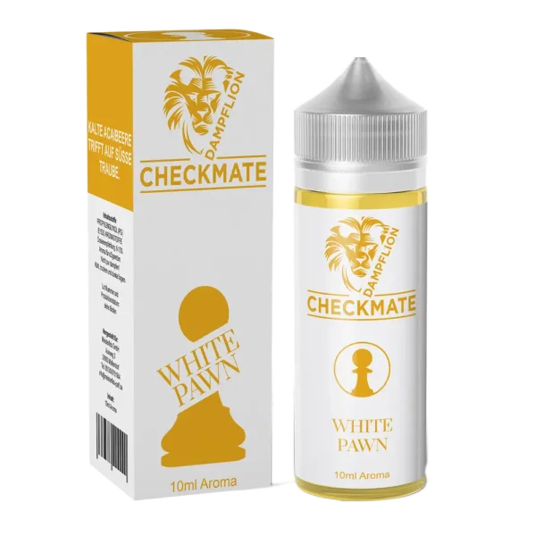 Dampflion Checkmate - White Pawn - 10ml Longfill Aroma
